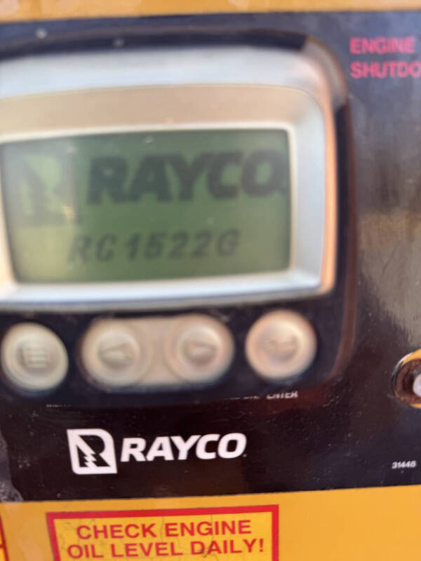 2017 RAYCO RC1522G-130