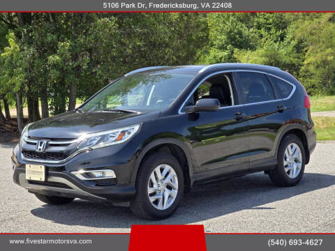 2015 Honda CR-V for sale at Five Star Motors in Fredericksburg VA