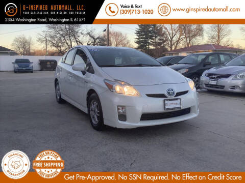 2010 Toyota Prius for sale at G-Inspired Automall, LLC. in Washington IL