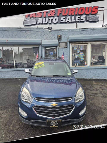 2016 Chevrolet Equinox for sale at FAST AND FURIOUS AUTO SALES in Newark NJ