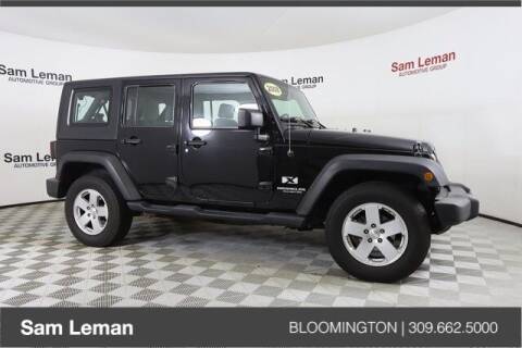 2008 Jeep Wrangler Unlimited for sale at Sam Leman CDJR Bloomington in Bloomington IL