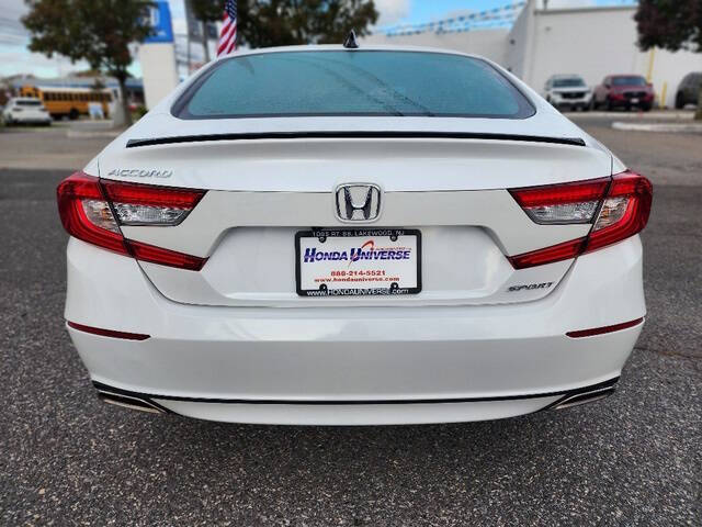 2022 Honda Accord Sport