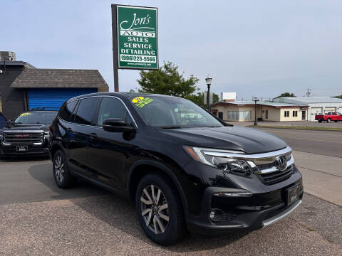 2020 Honda Pilot for sale at Jon's Auto in Marquette MI