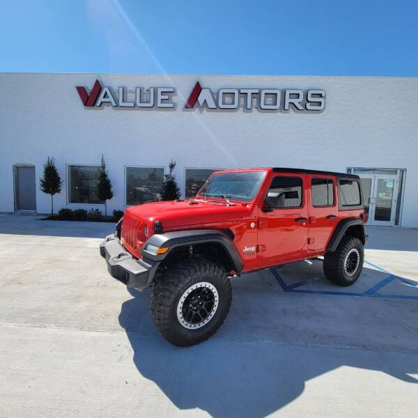 2021 Jeep Wrangler Unlimited for sale at Value Motors Company in Marrero LA