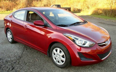 2016 Hyundai Elantra for sale at Angelo's Auto Sales in Lowellville OH