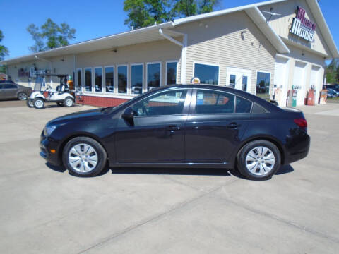 2015 Chevrolet Cruze for sale at Milaca Motors in Milaca MN