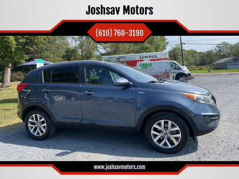 2015 Kia Sportage for sale at Joshsav Motors in Walnutport PA