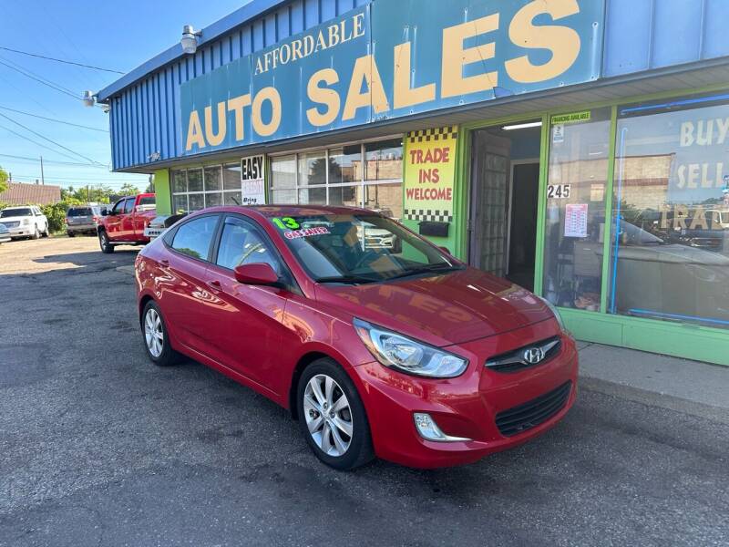 2013 Hyundai Accent for sale at Affordable Auto Sales of Michigan in Pontiac MI
