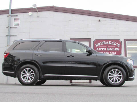 2017 Dodge Durango for sale at Brubakers Auto Sales in Myerstown PA
