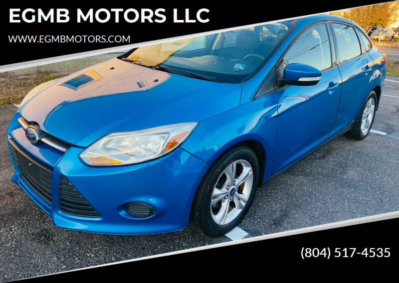 2013 Ford Focus for sale at EGMB MOTORS in Midlothian VA