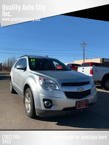 2011 Chevrolet Equinox for sale at Quality Auto City Inc. in Laramie WY