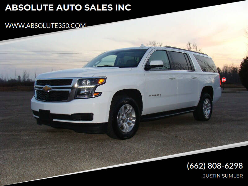 2019 Chevrolet Suburban for sale at ABSOLUTE AUTO SALES INC in Corinth MS