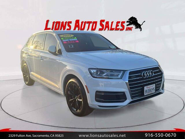 2019 Audi Q7 for sale at LIONS AUTO SALES in Sacramento CA