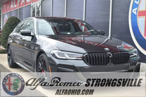 2021 BMW 5 Series for sale at Alfa Romeo & Fiat of Strongsville in Strongsville OH