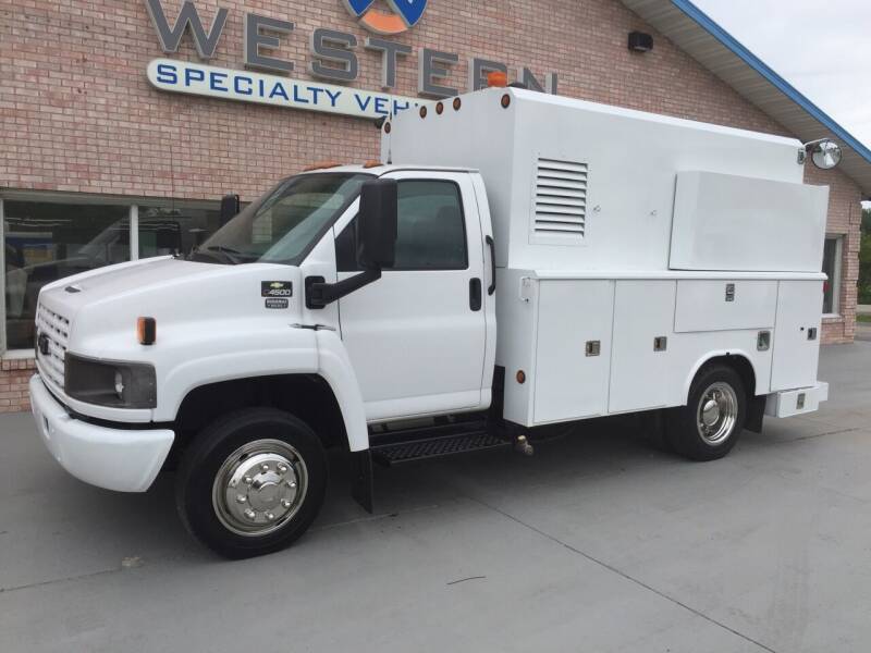 2009 Chevrolet C4500 Service Truck for sale at Western Specialty Vehicle Sales in Braidwood IL