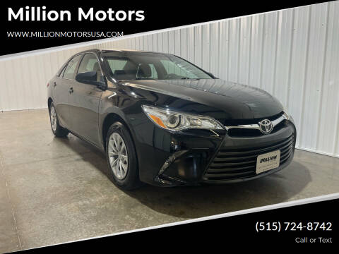2015 Toyota Camry for sale at Million Motors in Adel IA