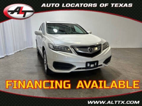 2016 Acura RDX for sale at AUTO LOCATORS OF TEXAS in Plano TX