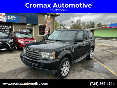 2009 Land Rover Range Rover Sport for sale at Cromax Automotive in Ann Arbor MI