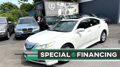 2010 Acura TL for sale at ELITE MOTORS in West Haven CT