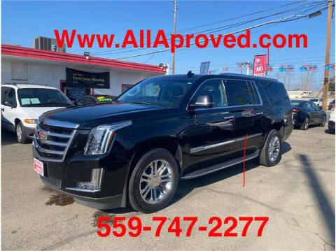 2018 Cadillac Escalade ESV for sale at Dealers Choice Inc in Farmersville CA