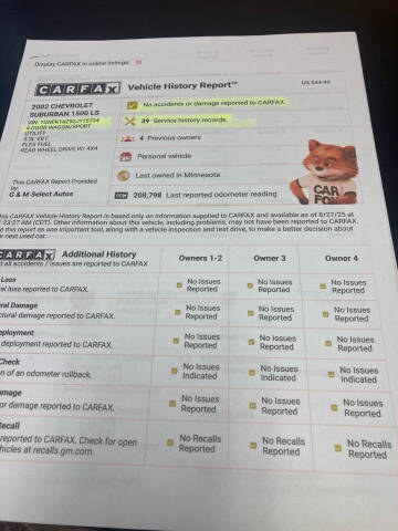 2002 Chevrolet Suburban 1500 LT