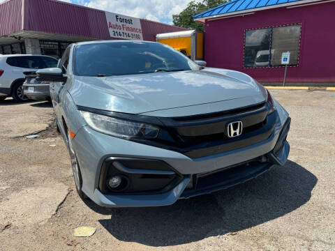 2020 Honda Civic for sale at Forest Auto Finance LLC in Garland TX