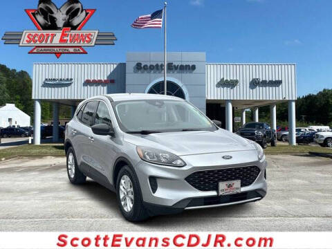 2022 Ford Escape for sale at SCOTT EVANS CHRYSLER DODGE in Carrollton GA