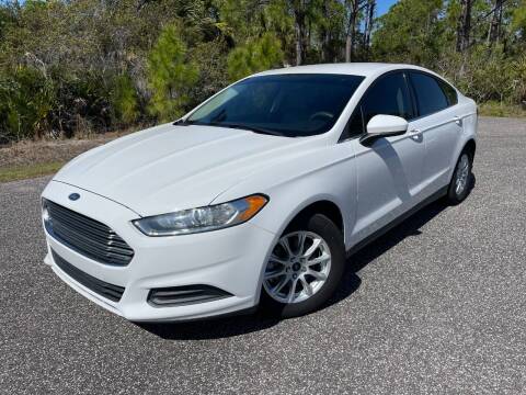 2015 Ford Fusion for sale at VICTORY LANE AUTO SALES in Port Richey FL