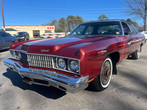 1973 Chevrolet Impala for sale at Atlantic Auto Sales in Garner NC