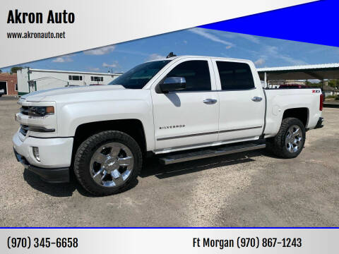 2018 Chevrolet Silverado 1500 for sale at Akron Auto in Akron CO
