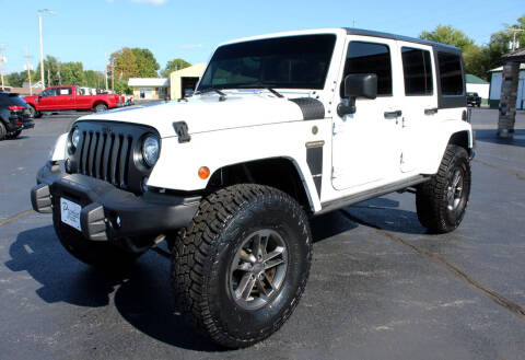 2018 Jeep Wrangler JK Unlimited for sale at PREMIER AUTO SALES in Carthage MO