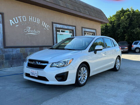 2014 Subaru Impreza for sale at Auto Hub, Inc. in Anaheim CA
