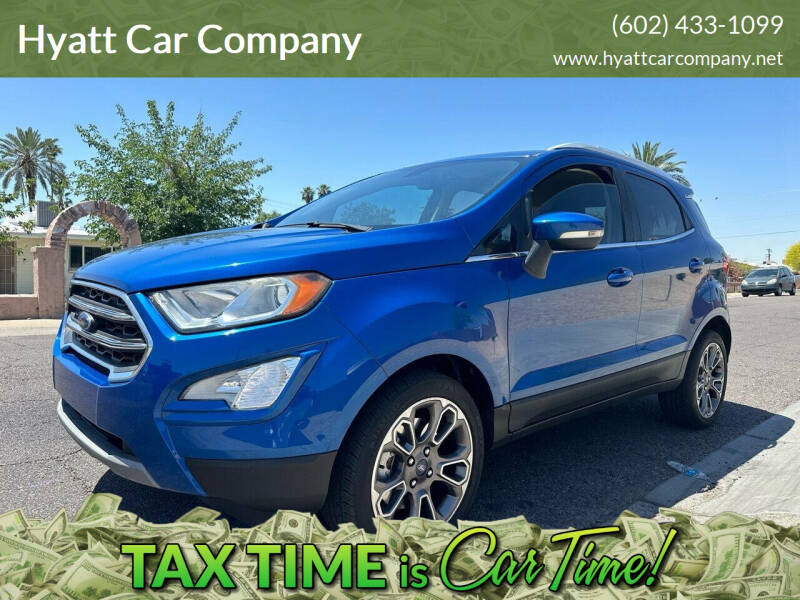 2019 Ford EcoSport for sale at Hyatt Car Company in Phoenix AZ