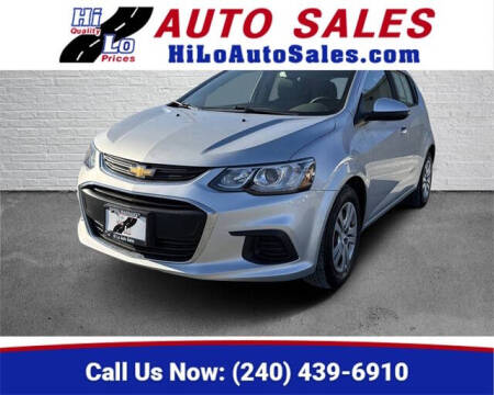 2019 Chevrolet Sonic for sale at Hi-Lo Auto Sales in Frederick MD