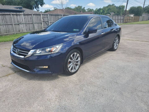 2014 Honda Accord for sale at MOTORSPORTS IMPORTS in Houston TX