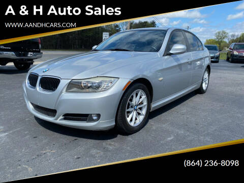 2010 BMW 3 Series for sale at A & H Auto Sales in Greenville SC