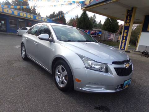 2013 Chevrolet Cruze for sale at Brooks Motor Company, Inc in Milwaukie OR
