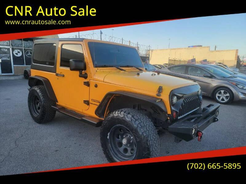 2012 Jeep Wrangler for sale at CNR Auto Sale in Las Vegas NV