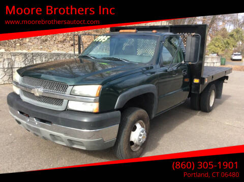2004 Chevrolet Silverado 3500 for sale at Moore Brothers Inc in Portland CT