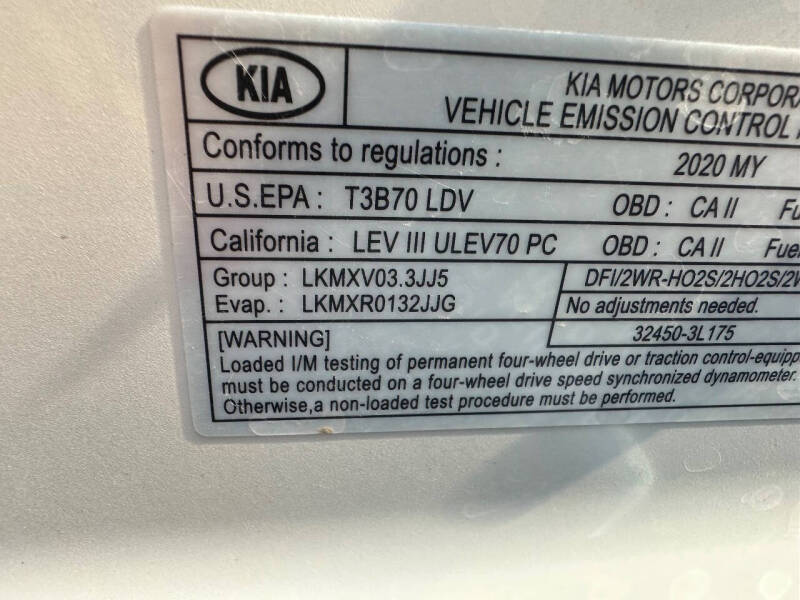 2020 Kia Sorento LX V6