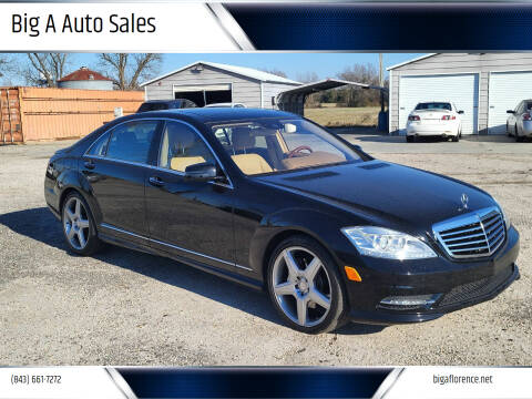 2011 Mercedes-Benz S-Class for sale at Big A Auto Sales Lot 2 in Florence SC