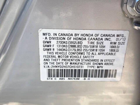 2012 Acura MDX SH-AWD w/Tech