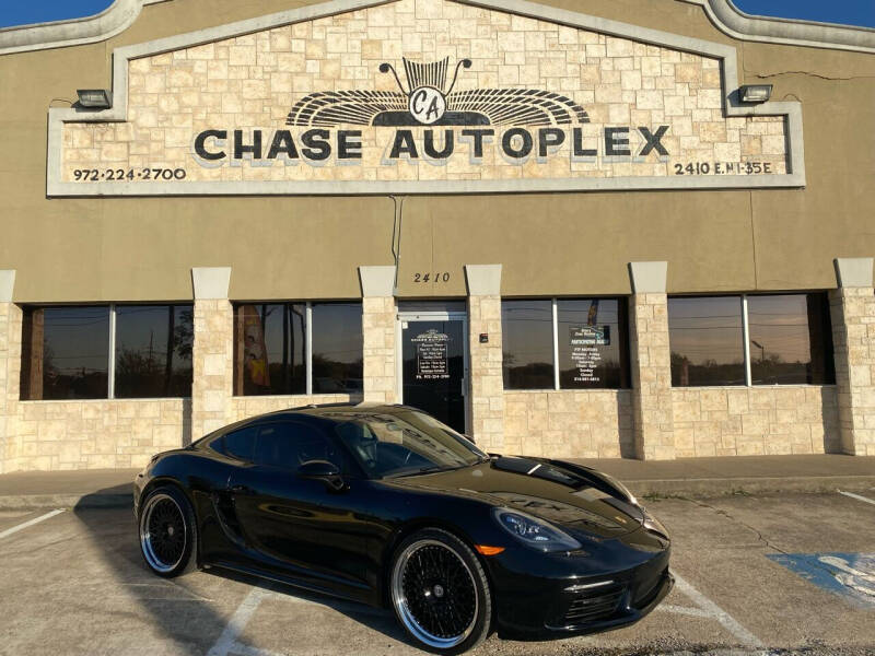 2018 Porsche 718 Cayman for sale at CHASE AUTOPLEX in Lancaster TX