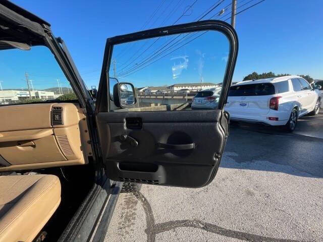 2002 Jeep Wrangler X
