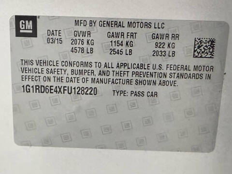 2015 Chevrolet Volt Premium