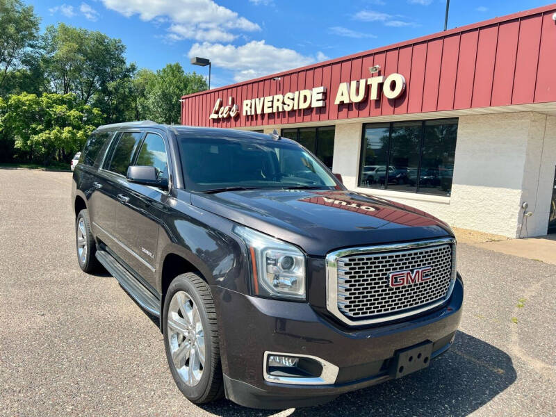 2017 GMC Yukon XL for sale at Lee's Riverside Auto in Elk River MN