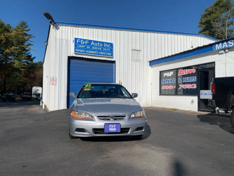 2001 Honda Accord for sale at F&F Auto Inc. in West Bridgewater MA