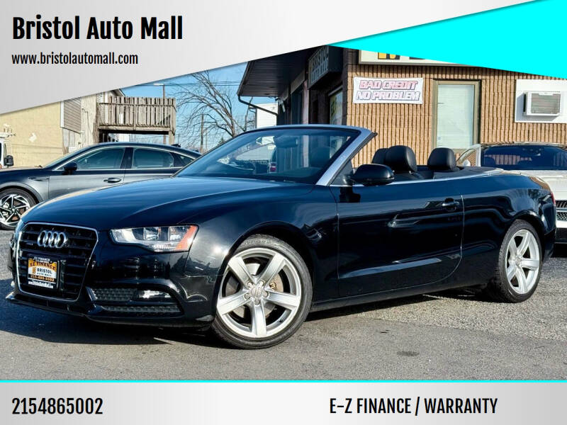 2013 Audi A5 for sale at Bristol Auto Mall in Levittown PA