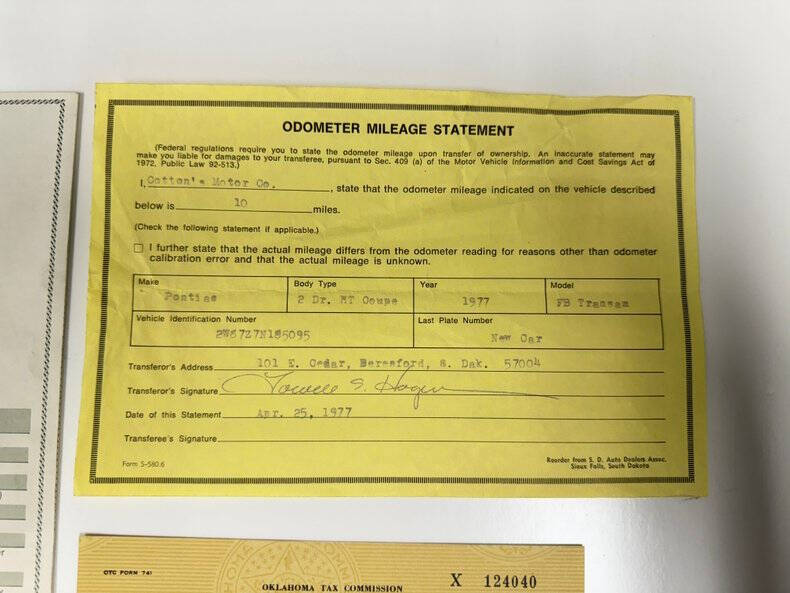 1977 Pontiac Trans Am