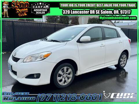 2012 Toyota Matrix for sale at Universal Auto Sales in Salem OR